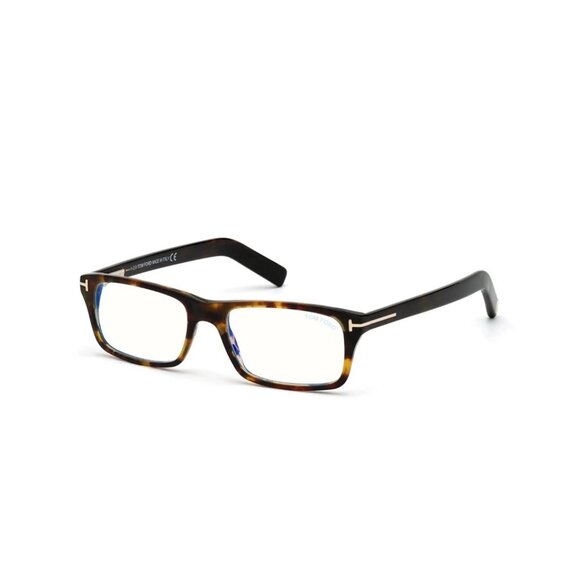 New Authentic Tom Ford FT5663-B/V 055 Rectangular Eyeglasses